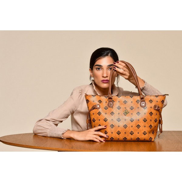 Annette Signature Bag _ Tabac